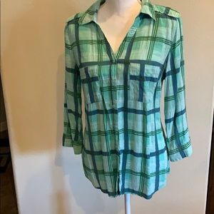 🔥🔥price reduced! Plaid top